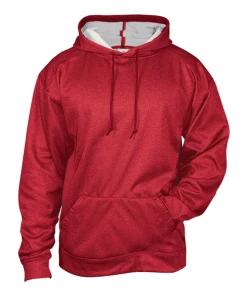 Badger Mens B-Core Pro Heather Fleece Hood
