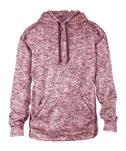 Badger Mens Blend Sublimated Performance Fleece Hood