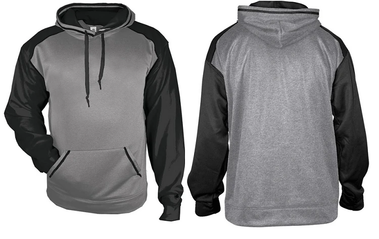 Badger Pro Sport Heather Fleece Hoody
