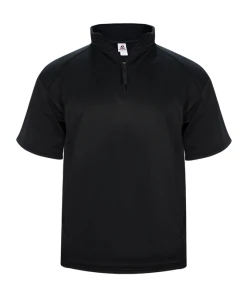 Badger Womens B-Core Performance S/S 1/ 4 Zip Fleece