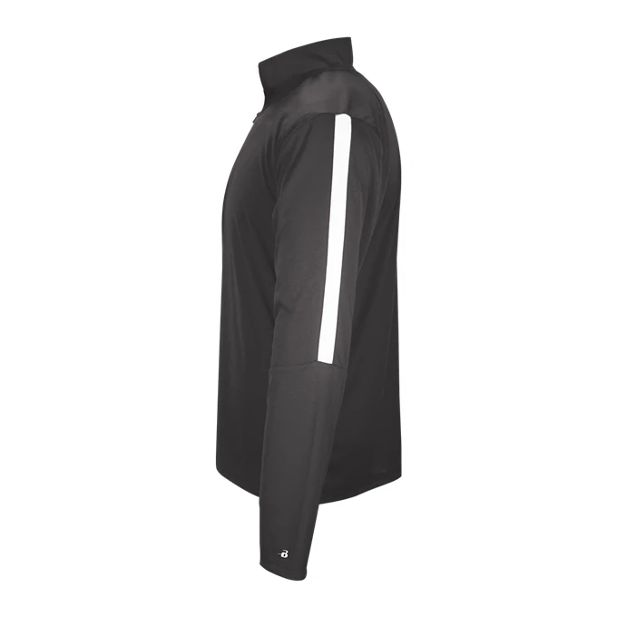 Badge Womens Sideline 1/4 Zip Pullover Jacket - Image 2