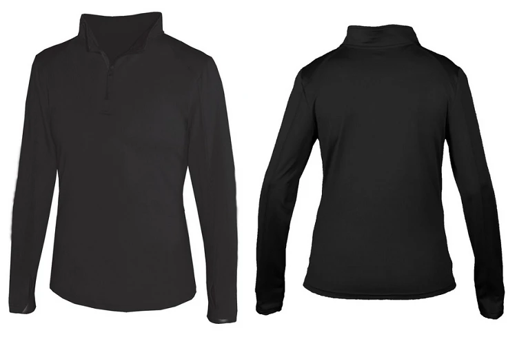 Badger Womens Quarter Zip Light Weight Pullover