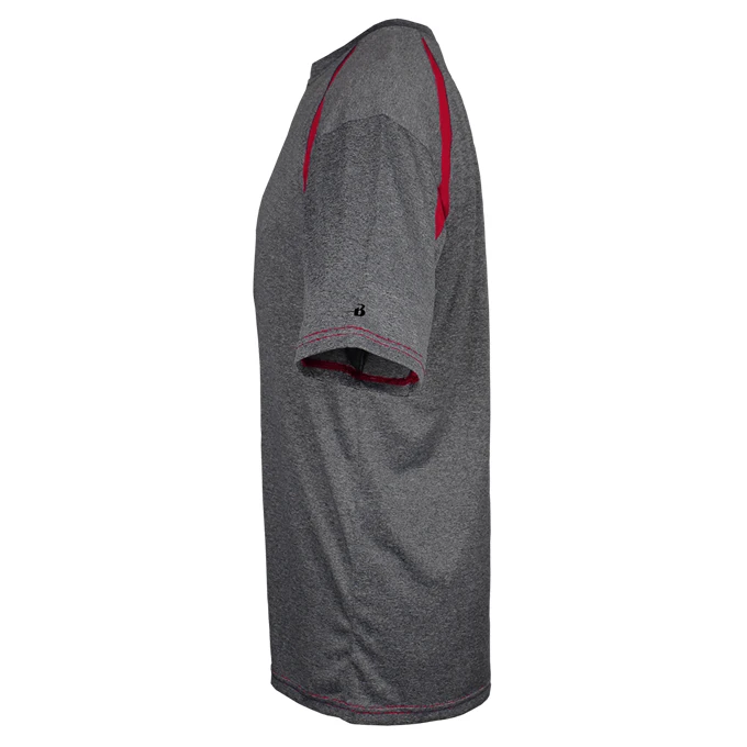 Badger Mens Fusion Performance Short Sleeve Tee - Image 2