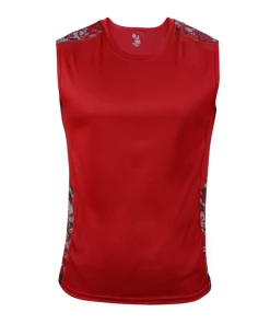 Badger Mens Digital Fitted Sleeveless Tee