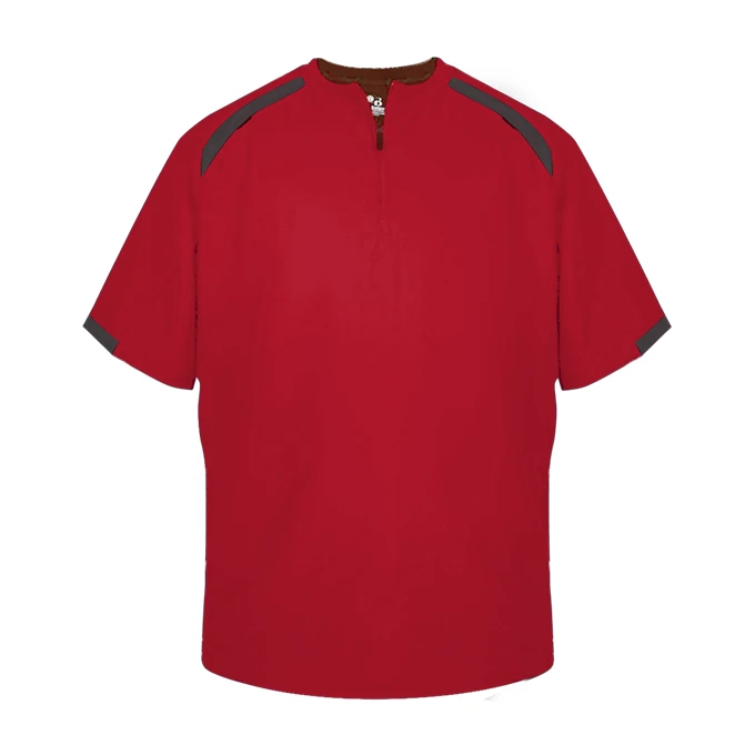 Badger Mens Competitor Short Sleeve Pullover