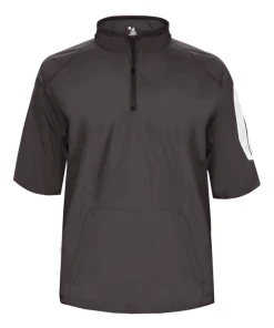 Badger Men's Sideline Short Sleeve Pullover