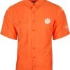 Drake Clemson S/S Flyweight Shirt