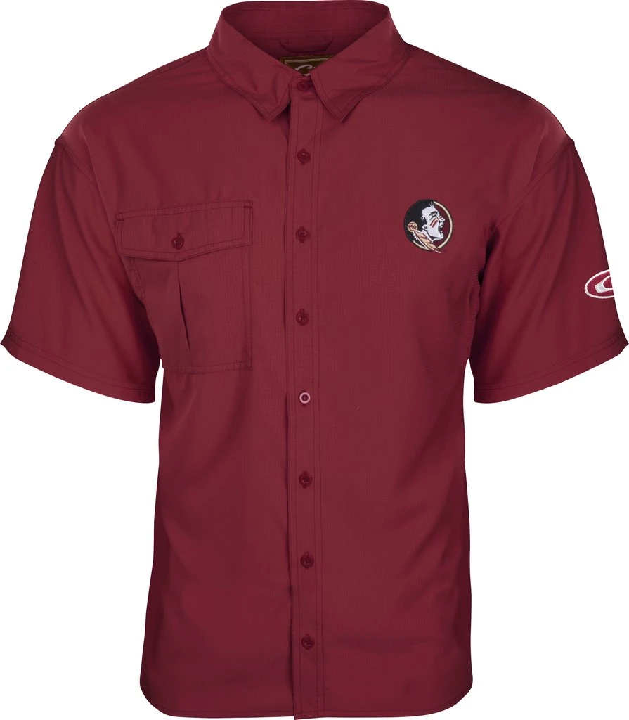 Drake Florida State S/S Flyweight Shirt
