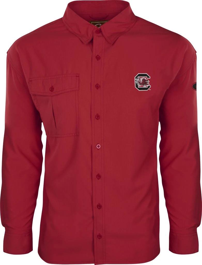 Drake South Carolina L/S Flyewight Shirt