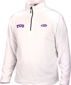 Drake TCU Camp Fleece 1/4 Zip Pullover