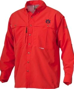 Drake Auburn Vented Long Sleeve Wingshooter's Shirt