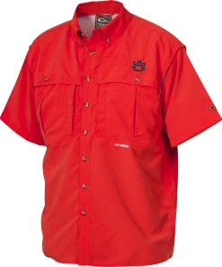 Drake Auburn Vented Short Sleeve Wingshooter's Shirt