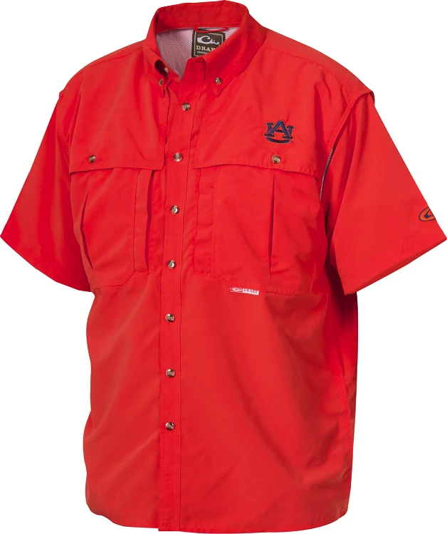 Drake Auburn Vented Short Sleeve Wingshooter's Shirt