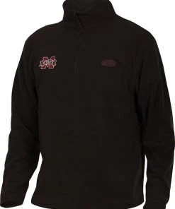 Drake Mississippi State Camp Fleece Pullover
