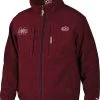 Drake Mississippi State Layering Coat - Maroon - Size Medium
