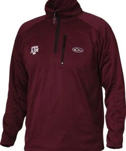 Drake Texas A&M BreathLite Quarter ZIp