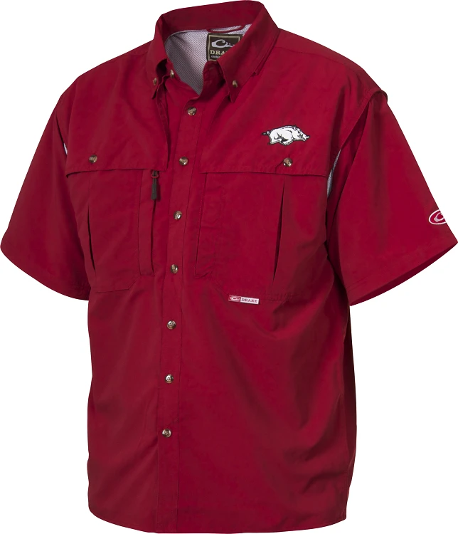 Drake Arkansas Vented Short Sleeve Wingshooter's Shirt - Image 2