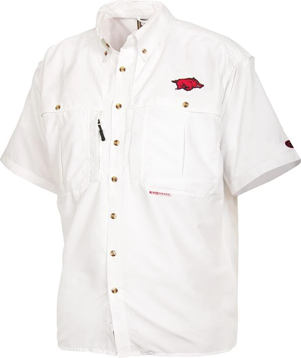 Drake Arkansas Vented Short Sleeve Wingshooter's Shirt