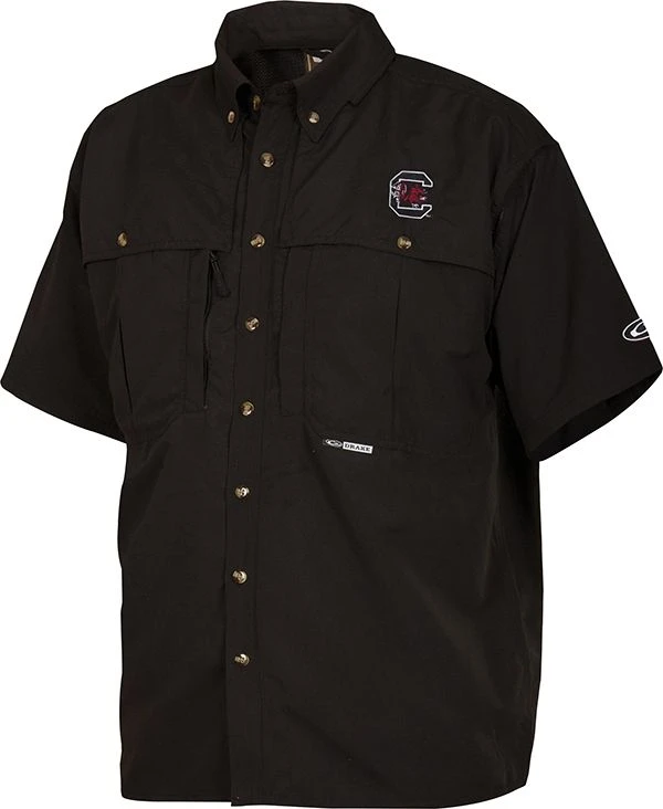 Drake South Carolina Vented Short Sleeve Wingshooter's Shirt