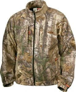 Drake Non-Typical Silencer Fleece Coat - Realtree Xtra - Size Large