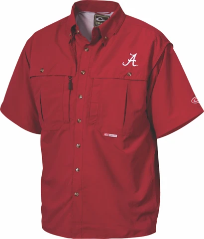 Drake Alabama Cotton Wingshooter's Shirt Short Sleeve