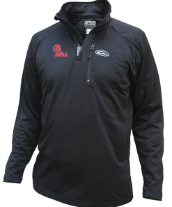 Drake Ole Miss BreathLite Quarter Zip