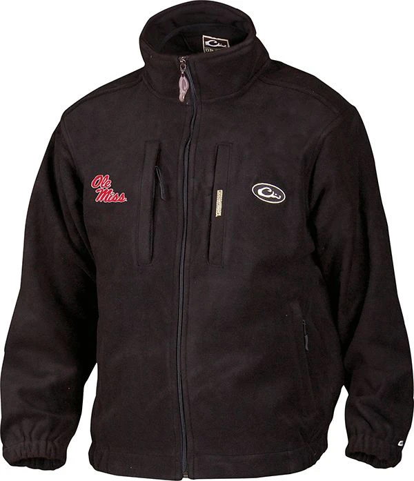 Drake Ole Miss Windproof Layering Coat - Image 3
