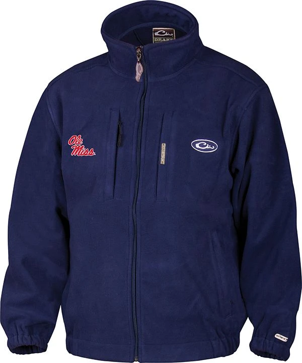 Drake Ole Miss Windproof Layering Coat - Image 2